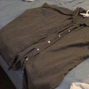 A green shirt